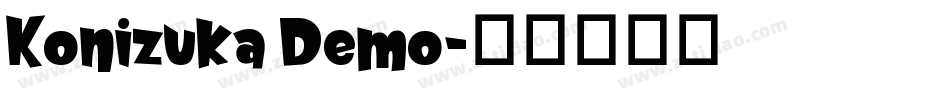 Konizuka Demo字体转换